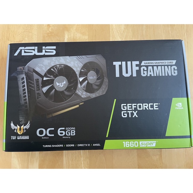 ASUS NVIDIA GeForce GTX1660Super - PCパーツ