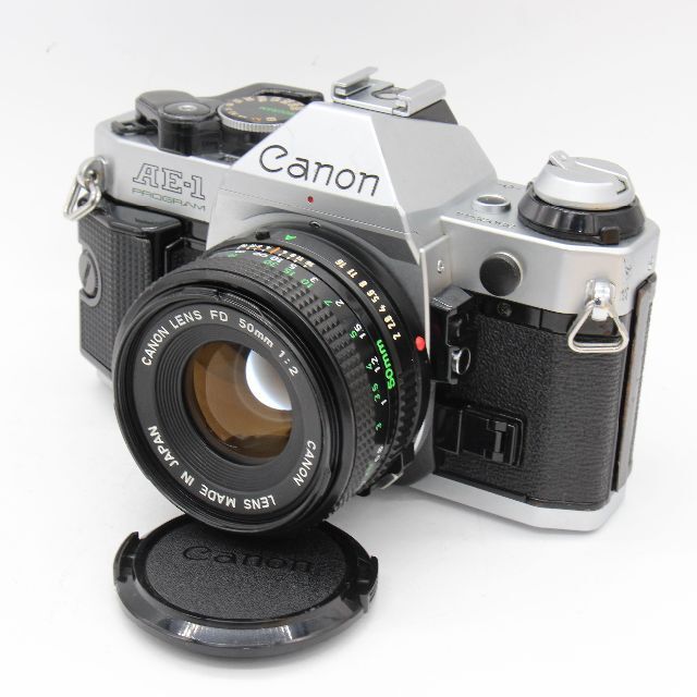 【整備済】Canon AE-1 プログラム + New FD 50mm f2