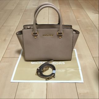 MICHAEL KORS マイケルコース ベージュ ハンドバッグ