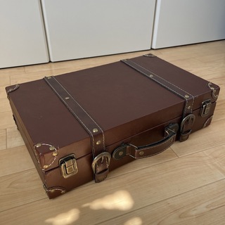 ウェルカムトランク　スーツケース　ブラウン(スーツケース/キャリーバッグ)