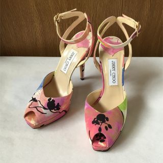 ジミーチュウ(JIMMY CHOO)の美品 ジミーチュウ サンダル(サンダル)