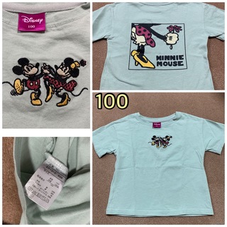 ディズニー(Disney)のディズニー　半袖　100(Tシャツ/カットソー)