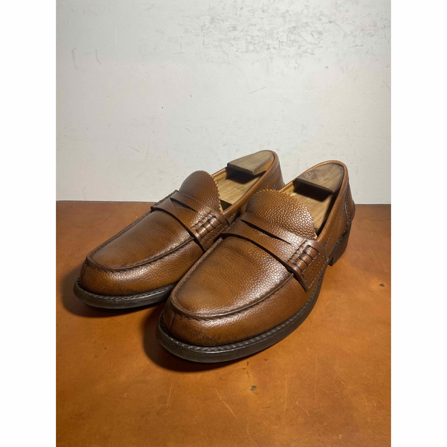 カラフルセット 3個 CHEANEY別注 Dunhill シボ革ペニーローファー