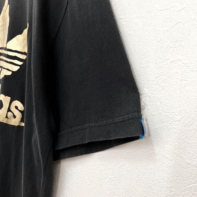 adidas(アディダス)の【大人気】アディダス オリジナルス ビッグロゴ 前プリント ゴールド Tシャツ レディースのトップス(Tシャツ(半袖/袖なし))の商品写真