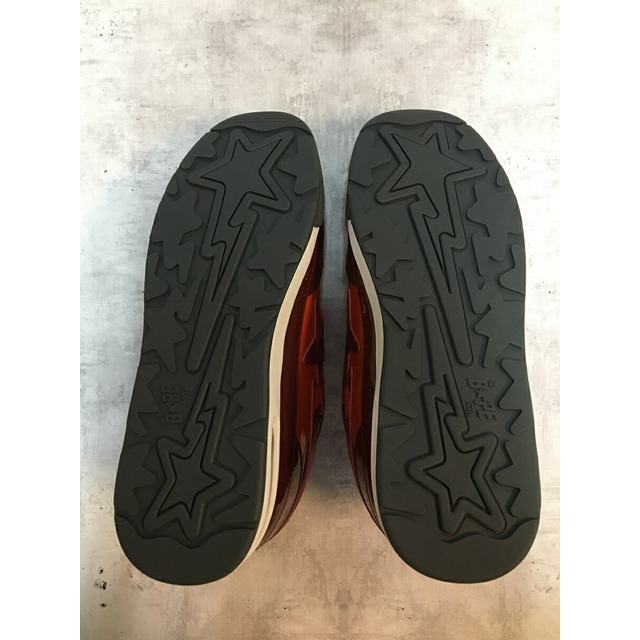 A BATHING APE ROAD STA RED CAMO アベイシングエイプ ロードスタ レッドカモ 30cm M191003【004】【岩】 6