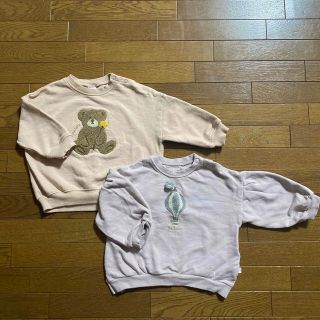 フタフタ(futafuta)のfutafuta スウェット　90(Tシャツ/カットソー)