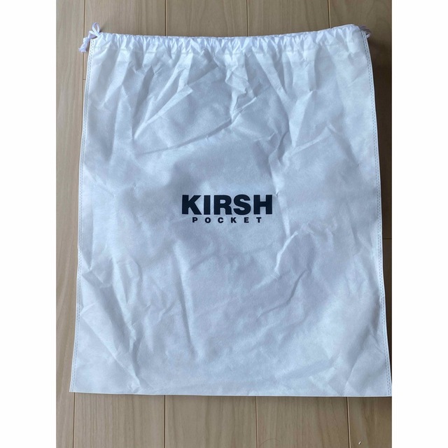 KIRSH POCKET（キルシー ポケット）巾着　布バッグ　収納袋 エンタメ/ホビーのコレクション(ノベルティグッズ)の商品写真