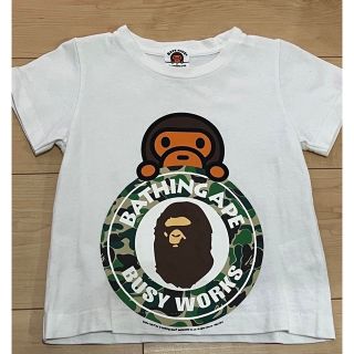 アベイシングエイプ(A BATHING APE)のAPE 半袖Tシャツ　サイズ90(Tシャツ/カットソー)