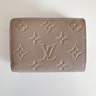 ルイヴィトン(LOUIS VUITTON)のルイヴィトン　モノグラム　アンプラント　コンパクト　ウォレット　二つ折財布　美品(財布)