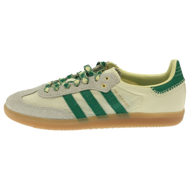 adidas アディダス ×WALES BONNER SAMBA SAIL/GREEN GY4344 ウェールズ・ボナー サンバ セイル/グリーン ローカットスニーカー US8.5 ホワイト/グリーン