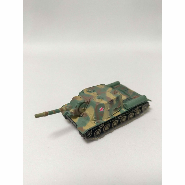 海洋堂(カイヨウドウ)のISU-152 1/144 3色迷彩 ワールドタンクミュージアム5弾 エンタメ/ホビーのおもちゃ/ぬいぐるみ(模型/プラモデル)の商品写真