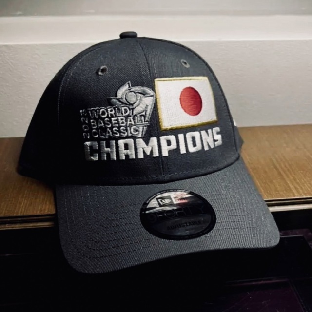 記念品/関連グッズ【日本未発売】2023年WBC優勝記念 MLB公式キャップ 選手着用モデル 新品