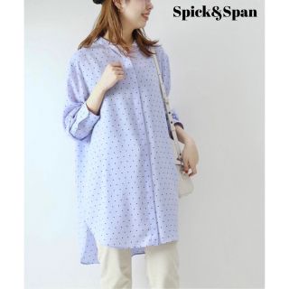 スピックアンドスパン(Spick & Span)の【Spick&Span】スタープリントロングブラウス(シャツ/ブラウス(長袖/七分))