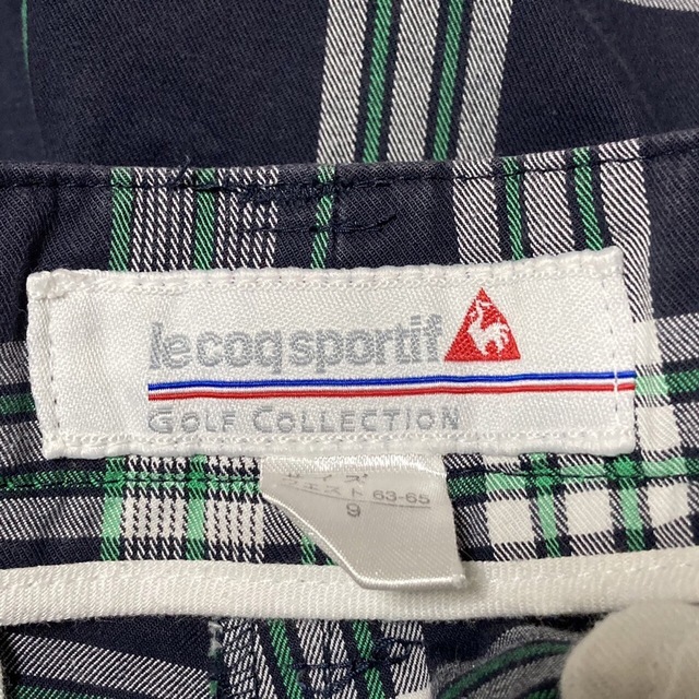 le coq sportif(ルコックスポルティフ)のle coq sportif golf チェック ハーフパンツ ショートパンツ スポーツ/アウトドアのゴルフ(ウエア)の商品写真