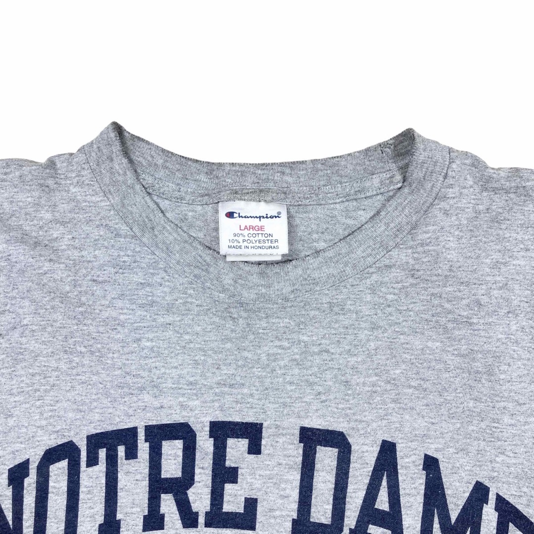 Champion(チャンピオン)の90s Champion チャンピオン　ヴィンテージTシャツ　カレッジロゴ　灰色 メンズのトップス(Tシャツ/カットソー(半袖/袖なし))の商品写真