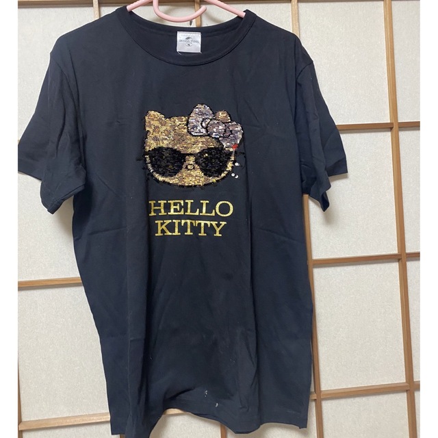 新品タグ付き USJ ハローキティ Ｔシャツ スパンコール - レディース