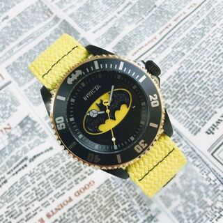 INVICTA - #2510【人気のバットマン】メンズ 腕時計 インビクタ 動作