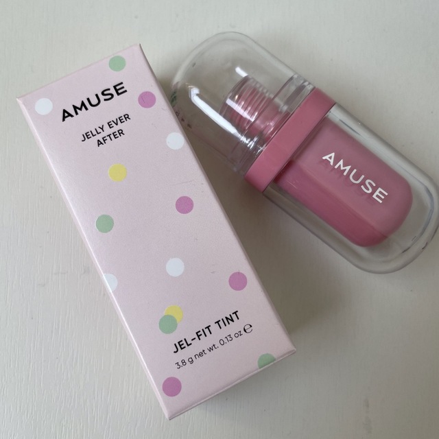AMUSE SOCIETY(アミューズソサエティ)のAMUSE ジェルフィットティント NUPINK コスメ/美容のベースメイク/化粧品(口紅)の商品写真
