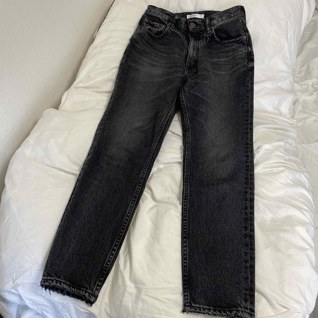 moussy(マウジー)のMOUSSY MVS BLACK SKINNY 24インチ レディースのパンツ(デニム/ジーンズ)の商品写真