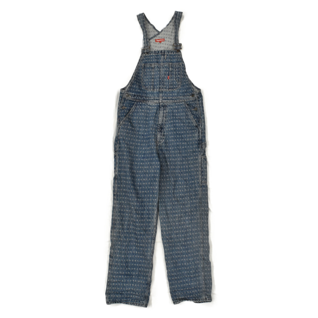 SUPREME シュプリーム 20SS Jacquard Logos Denim Overalls ジャガード