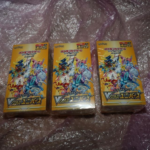 10,780円ポケモンカード　VSTARユニバース 3BOX シュリンク付き