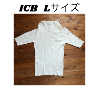 アイシービー(ICB)のICB ラグラン5分袖(ニット/セーター)