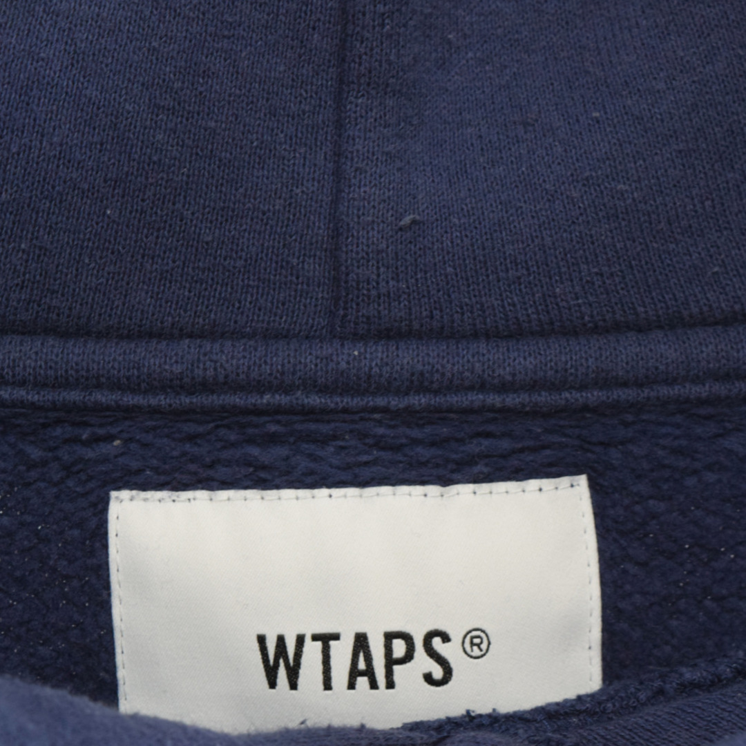 W)taps(ダブルタップス)のWTAPS ダブルタップス 21SS ACADEMY HOODED COTTON XRAY スウェット パーカー ネイビー 211ATDT-CSM38 メンズのトップス(パーカー)の商品写真