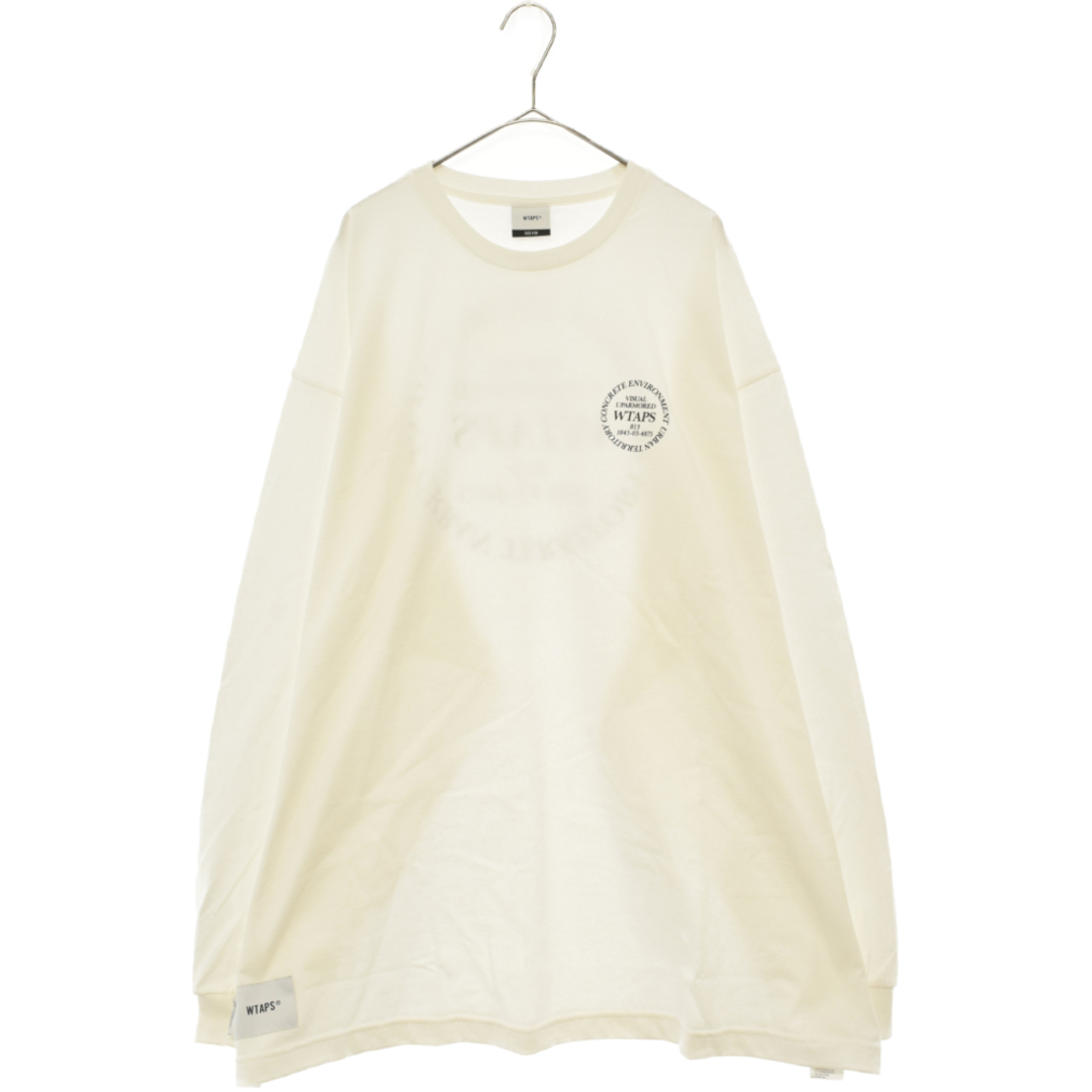 安い 激安 プチプラ 高品質 WTAPS 長袖Tシャツ コットン ブラック 231ATDT-LTM03S URBAN TRANSITION LS 