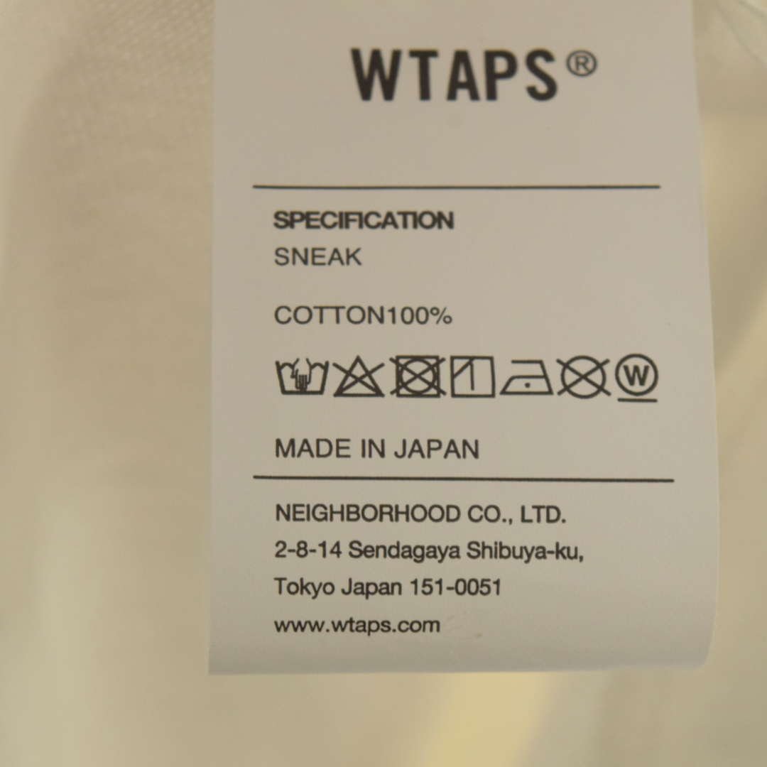 安い 激安 プチプラ 高品質 WTAPS 長袖Tシャツ コットン ブラック 231ATDT-LTM03S URBAN TRANSITION LS 