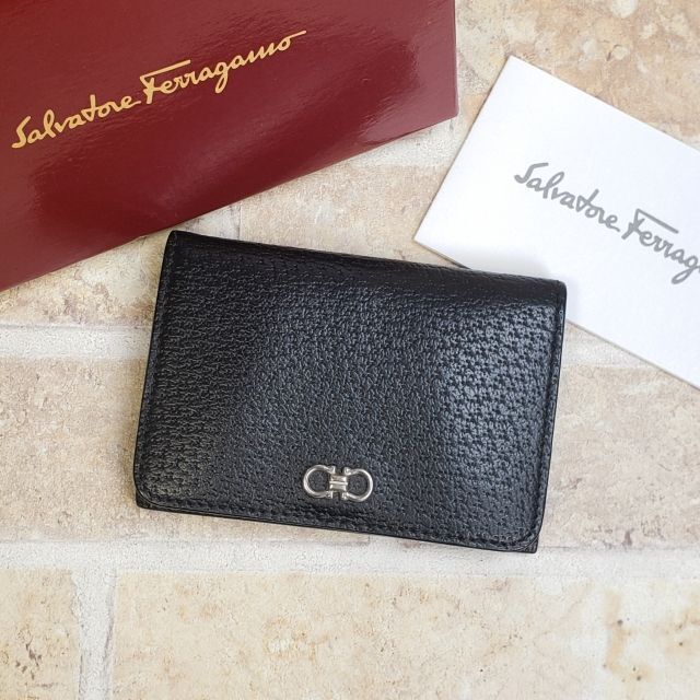 Salvatore Ferragamo - 美品 フェラガモ ☆ ガンチーニ レザー コイン
