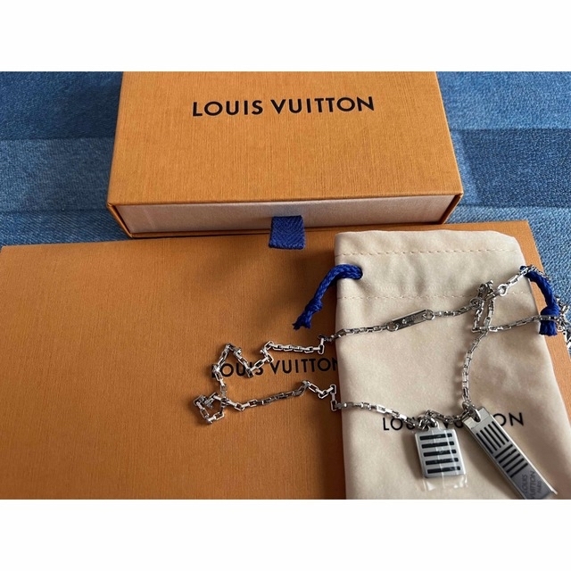 LOUIS VUITTON(ルイヴィトン)のLV コリエ・ダミエカラーズ 完売品 岩田剛典着 メンズのアクセサリー(ネックレス)の商品写真