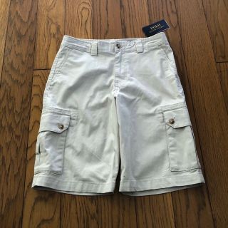 ポロラルフローレン(POLO RALPH LAUREN)のRalph Lauren新品カーゴハーフパンツ　メンズS相当(ショートパンツ)