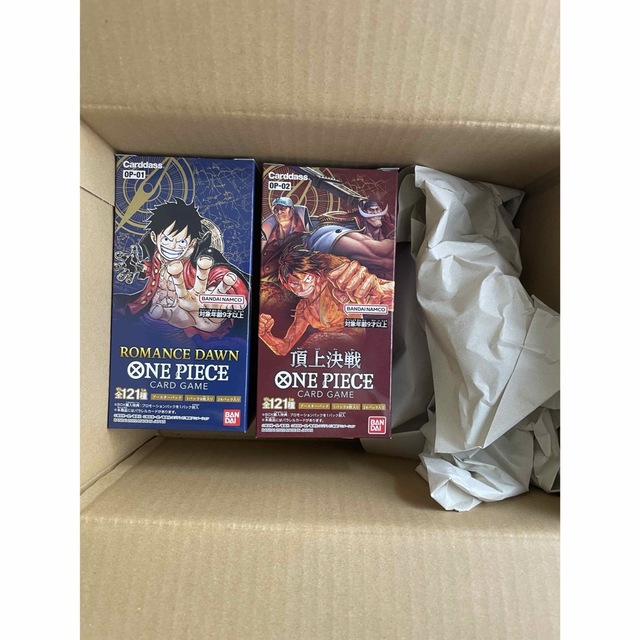 ロマンスドーン3box.頂上決戦3boxテープつき