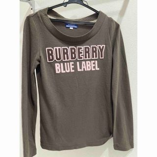 バーバリーブルーレーベル(BURBERRY BLUE LABEL)のバーバリーブルーレーベルカットソーサイズ38(カットソー(長袖/七分))