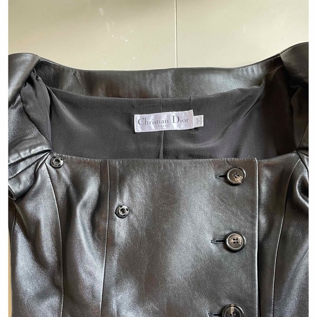 Christian Dior(クリスチャンディオール)のクリスチャンディオール　ジャケット　お写真　追加分 レディースのジャケット/アウター(ノーカラージャケット)の商品写真