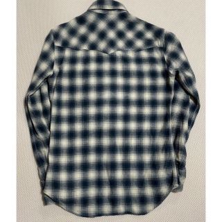 RRL - RRL オンブレチェック コットンシャツ Sサイズ 希少の通販 by