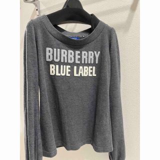 バーバリーブルーレーベル(BURBERRY BLUE LABEL)のバーバリーブルーレーベルカットソーサイズ38 長袖Tシャツ(カットソー(長袖/七分))