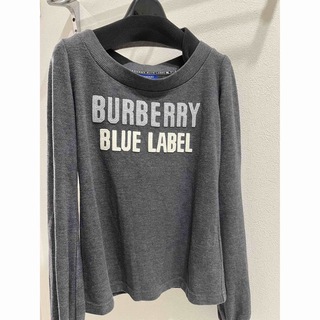 バーバリーブルーレーベル(BURBERRY BLUE LABEL)のバーバリーブルーレーベルカットソーサイズ38 長袖Tシャツ(カットソー(長袖/七分))