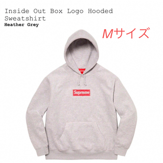 Supreme - Supreme Inside Out Box Logo Hooded M
