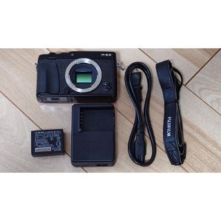 富士フイルム - 【中古】FUJIFILM x-e3 ボディ 液晶フィルム貼り付け済み