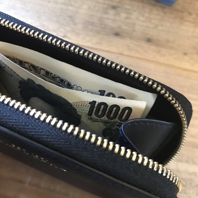 Smythson(スマイソン)の値下げ✨ 新品 定価3.5万 Smython (スマイソン) ミニ財布 レディースのファッション小物(財布)の商品写真