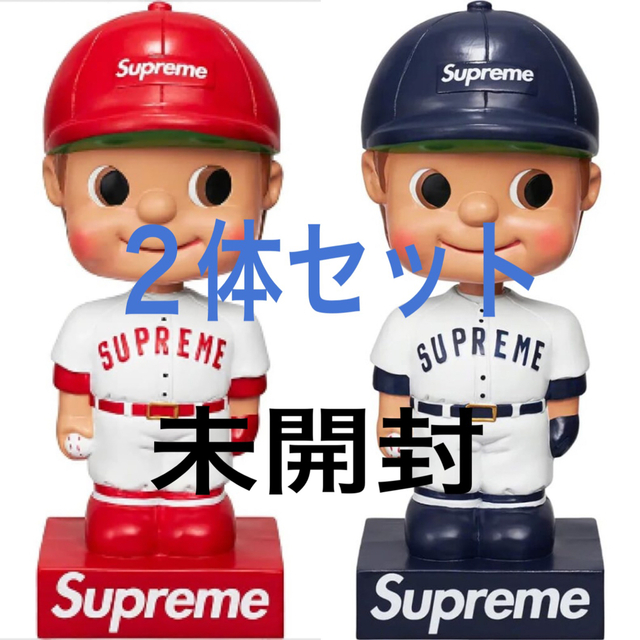Supreme Bobblehead 2体セット Red Blue 新品 新版 15745円 sk