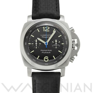 オフィチーネパネライ(OFFICINE PANERAI)の中古 パネライ PANERAI PAM00253 I番(2006年製造) ブラック メンズ 腕時計(腕時計(アナログ))