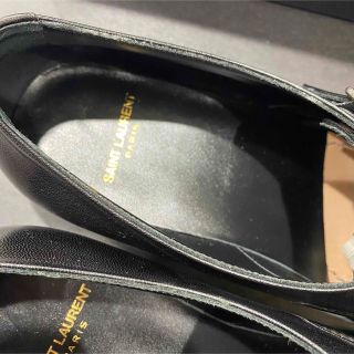 夜空 2回 定価12万 サンローラン モンクストラップ シューズ 40/25cm