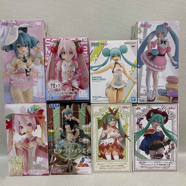 初音ミク BiCute Bunnies Figure 8箱セット