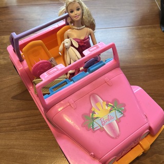 バービー(Barbie)のバービー＆車セット(人形)