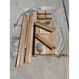 DIY☆アウトドアウッドテーブル組み立てキット(テーブル/チェア)