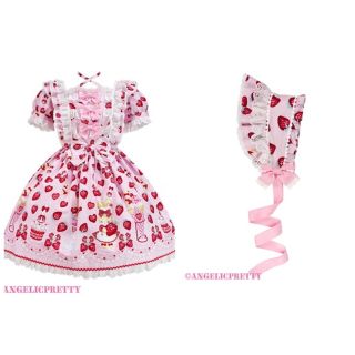 アンジェリックプリティー(Angelic Pretty)のAngelicPretty Lylical Bunny Parlor OP BN(ひざ丈ワンピース)