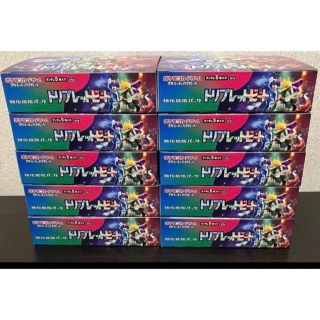 ポケモンカード トリプレットビート 10box シュリンクなしの通販 by