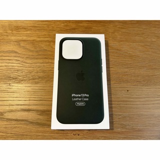 アップル(Apple)の純正 iPhone 13 Pro レザーケース　セコイアグリーン(iPhoneケース)